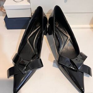 Zara black heels ♠️